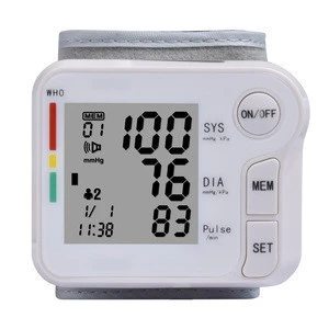 Factory wholesale top quality high performance automatic smart watch wrist blood pressure monitor