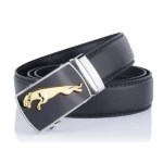 Fashion Black PU leather Belt for Man