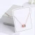 Import fashion bowknot pendant gold necklace for women jewelry from China