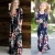 Import Fashion Dresses For Mother Daughter Floral Girls Dress Family Matching Mommy And Girls Clothes Outfits Long Dress Flowers from China