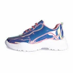 Fashion Glitter Casual Shoes Women High Top Shoes Height Increasing Sneakers