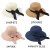 Import Fashion Ladies Style Sun Hats  Summer Beach Seaside Straw Hat With Ribbon from China