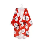 Fashion  little girls printed kimono autumn/spring soft comfortable many prints available long sleeve baby girl kimono coat