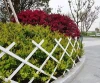 fashion plastic lattice fence outdoor decorative flexible garden fencing