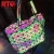 Import Fashion Rainbow Clothing Bag Reflective Material from China