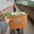 Import Fashionable Hand Woven Wood Chip Storage Basket Bicycle Basket from China