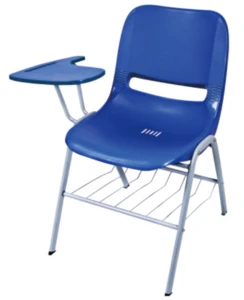 fashionable injection plastic chair with write board ,School Furniture