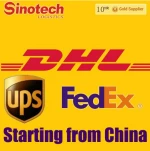 Fast door to door DHL delivery service