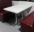 Import fast food restaurant table and chair/ cafeteria table and chair / table and chair for coffee shop, KFC table from China
