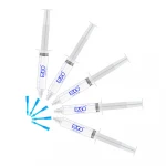 FD A Approved Hydrogen Dental Teeth Whitening Gel Syringe OEM 5ml Carbamide Peroxide 22% Tooth Whitening Gel