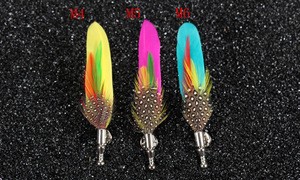 feather fashion mens&#39; brooches