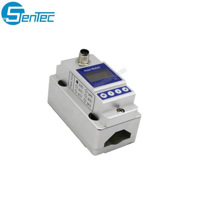 FHM500 4-20mA RS485 External Card Flow watch Snap Clamp On Ultrasonic Flowmeter