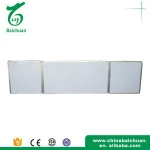 Flexibility slate chalk foldable magnetic white green board blackboard