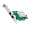 Fly Kan Dual Port PCI Express (PCIe x4) Gigabit Ethernet Server Adapter Network Card -IEEE 802.3ad (Link Aggregation) Supported)