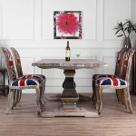 FN-5529 dining room set wooden table and chairs set  for restaurant
