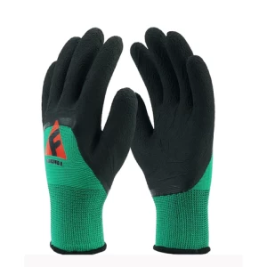 Foam Latex Coated Gardening Work Gloves Safety Protection Latex Gloves
