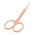 Import FOCSTAR Mini Stainless Steel Colorful Beauty Scissors Pink Yellow Blue Rainbow Rose Gold Eyebrow Scissors from China