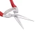 Import foldable multifunctional grape trimming stainless steel branch flower cutting red handle 8&quot; garden shears pruners scissor from China