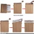 Import Foldable rectangular bamboo laundry basket hamper from China