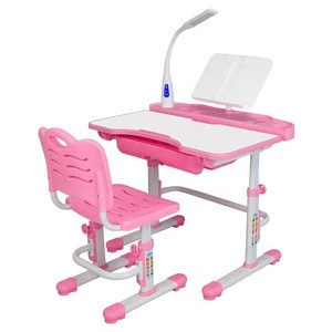 Folding Intelligent Study Table and Chair Set With Storage For Student Or Kids