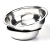 Food Basin Washing Vegetables Eco-friendly Non Slip Stainless Steel Mixing Bowl