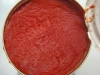 Food fresh tomato made canned Tomato Paste in tins