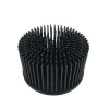 Free sample cxb3590 anodizing aluminum led large cold forged pin fin round cob heat sink