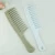 Import Free Sample Wholesale Two Colors Big Plastic Hair Comb from China