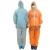 Free samples Disposable Hooded Safety Splash Proof Clothing Suits Non woven Coveralls