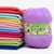 Free Samples Various Colors Knitted Cashmere Yarn Silk Milk Cotton Wool Yarn