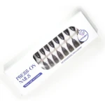 French Chasing Light Cat Eye press on nails purple fake nails Acrylic PMMA Almond shaped 30pcs with Packing