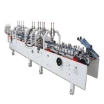 Full Automatic corrugated box making paper bag folding gluing machine FDF-800A