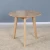 Import Furniture coffe table modern round wood coffee table from China