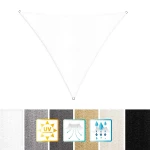 Garden Sun Shade Sail Triangle Awning With Free Rope