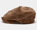 gatsby Ivy Hat winter corduroy designer beret hat cap warm octagonal newsboy cap