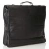 Genuine cowhide leather garment suit bag custom garment bag with Hanging hook for men business travel