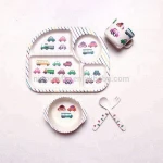 Get free sample bamboo fiber dinnerware set dinnerware tableware