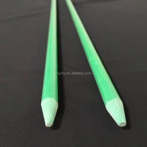 GFRP Fiberglass Reinforced Plastic Garden Pole with Pencil Pointed