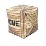 Giant inflatable paintball box for sale