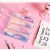 Import Girl Transparent Laser Pen Bag Women Holographic Brush Bags  New Creative Travel Makeup Case Student Mini Pencil Pouch supplier from China