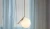 Import glass ball hanging lamp led pendant lamp for hotel project from China