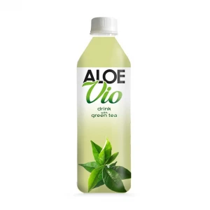 GMP Tea Extract Juice Pineapple MANGO APPLE Puree Bottle Private Brand 500ml Aloe Vera Drink Adding Green Sterilized Sugar-free