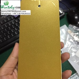 Gold metallic bonding powder coating fast delivery