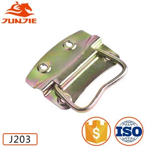 gold plate furniture handle & knob hasp lock handle J203