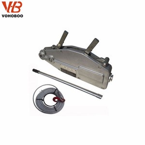 Good Factory Price 3.2 ton tirfor hand winch manual cable pulling hoist VOHOBOO brand