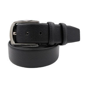 good quality black cow hide men 100% Genuine leather belts for men