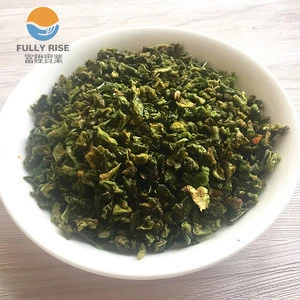 Good quality Dehydrated green pepper vegetable products