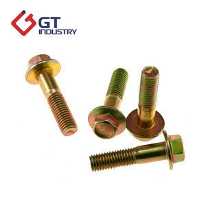 Gr 6.8 M14 DIN 6921 Hexagon Head Bolts with Flange