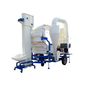 grain wheat pre cleaning process systems and grading machine