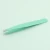 Import Green Color Straight Tip Stainless Steel Eyebrow Tweezer from China